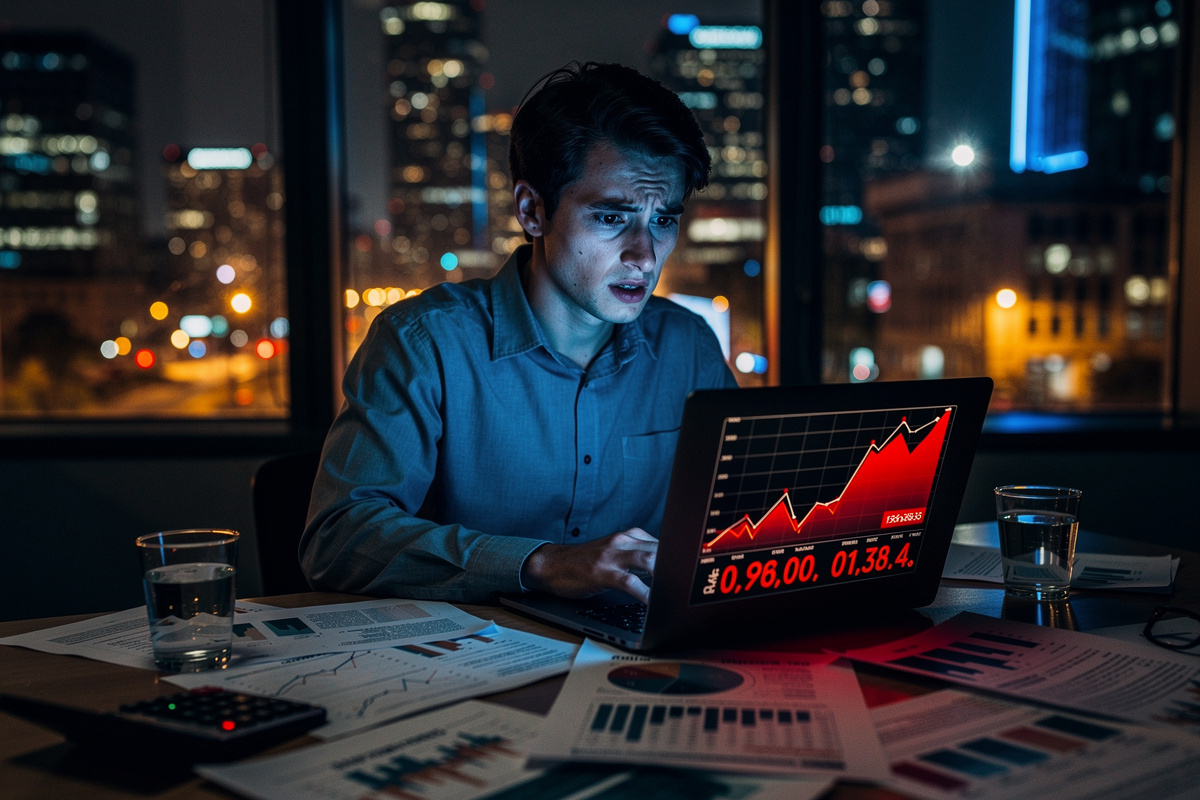 Bilan financier négatif : causes, obligations et solutions