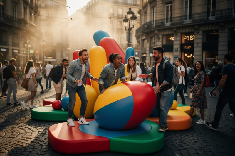 Campagnes de street marketing réussies : 3 exemples concrets